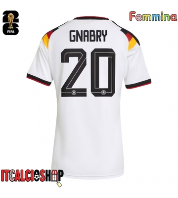Germania Serge Gnabry #20 Prima Maglia Femmina Mondiali 2026 Manica Corta